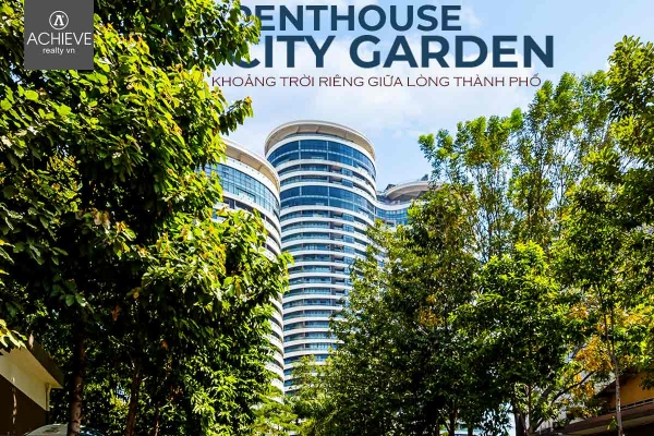 Bán Penthouse City Garden toà B diện tích 321m2 Suất người nước ngoài | Giá 48 Tỷ